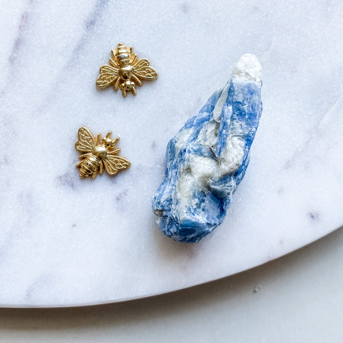 blue kyanite crystal healing raw rough freeform stone 