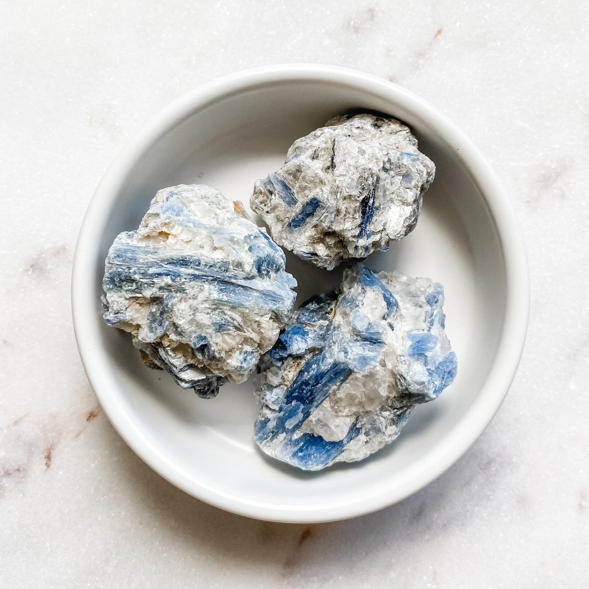 blue kyanite crystal healing raw rough freeform stone 