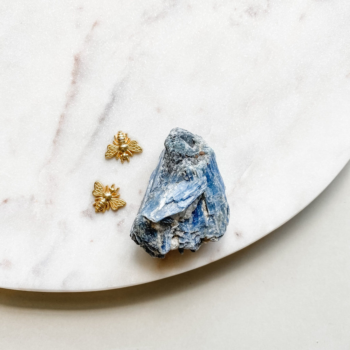 blue kyanite crystal healing raw rough freeform stone 