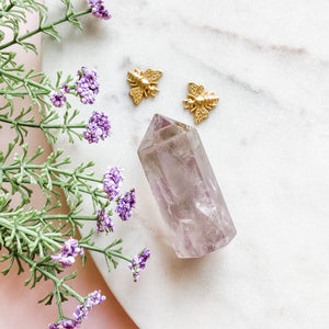 lavender amethyst crystal generator tower healing australia