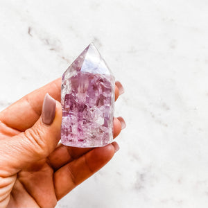 lavender amethyst crystal generator tower healing australia