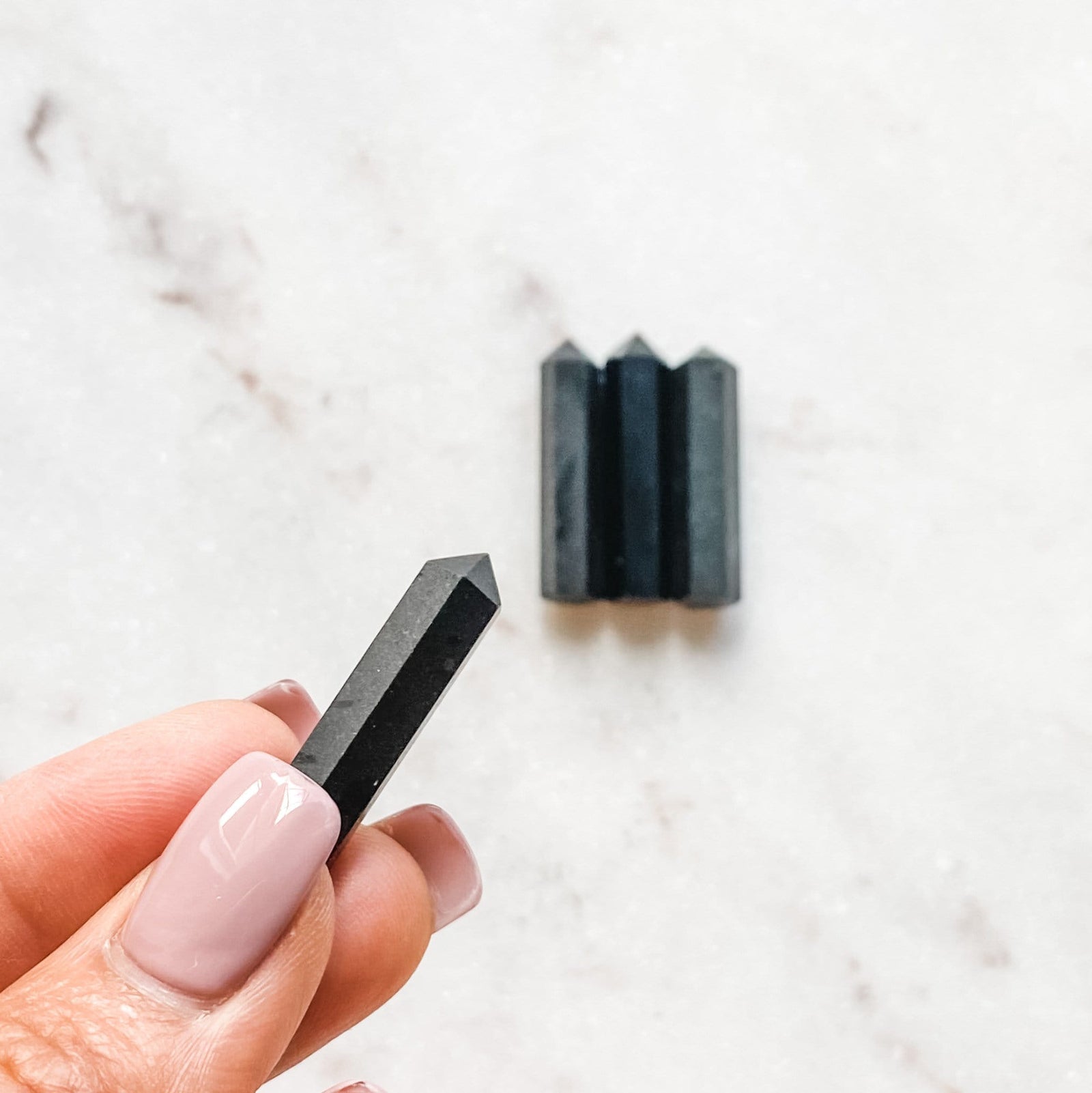 black tourmaline crystal generator tower point 