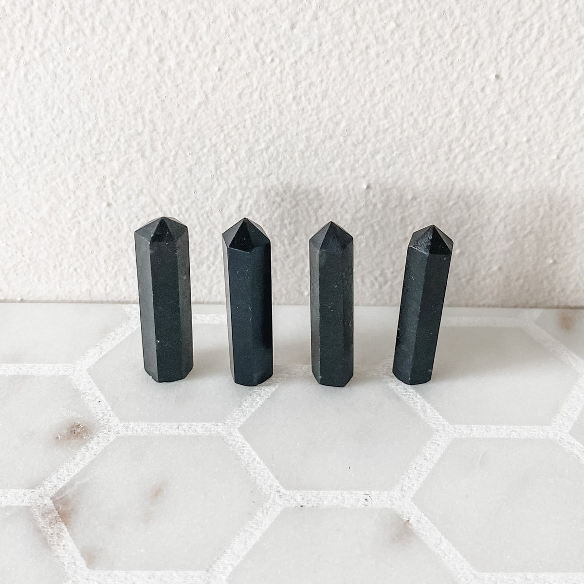 black tourmaline crystal generator tower point 