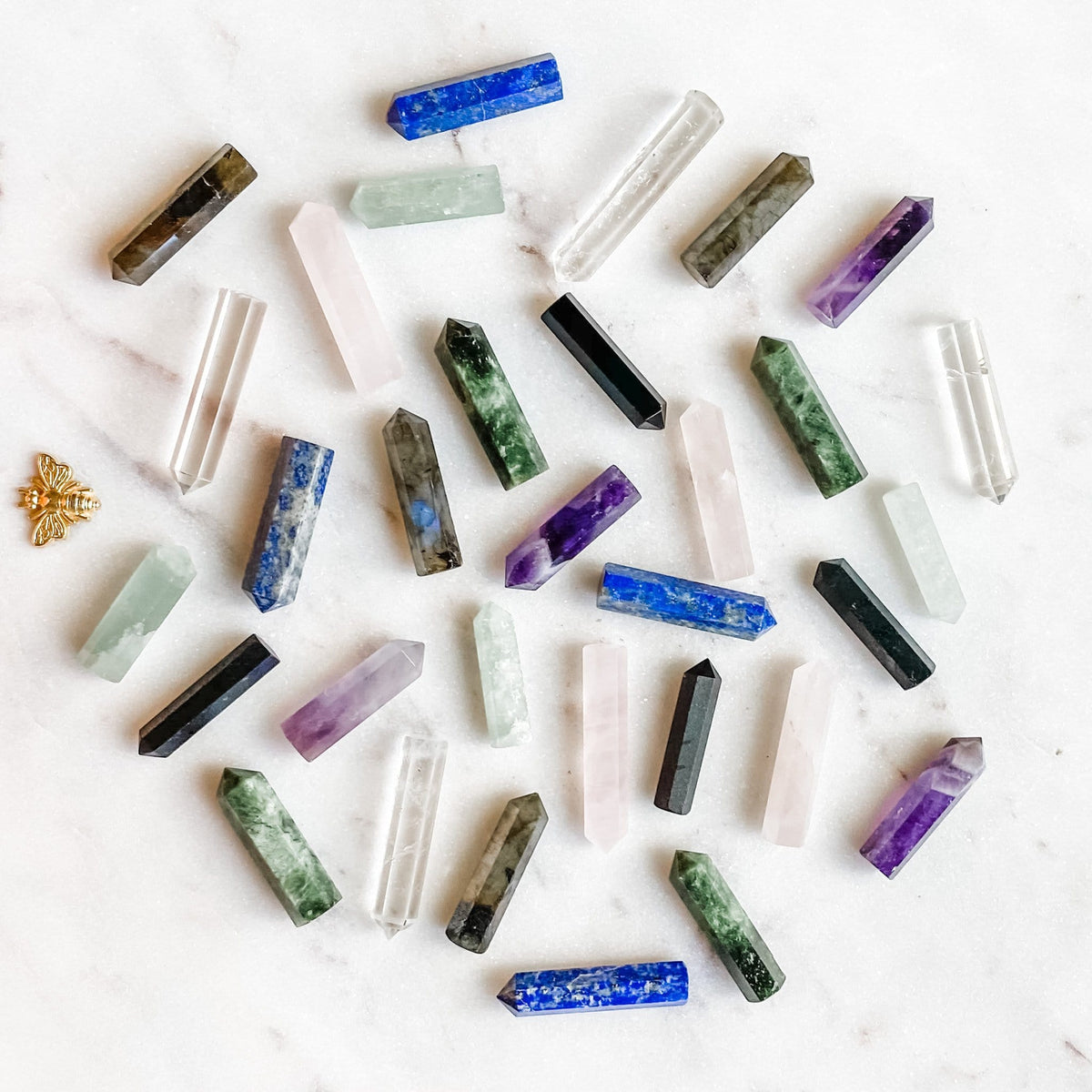 black tourmaline crystal generator tower point 