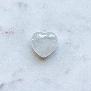 Clear Quartz crystal healing heart australia
