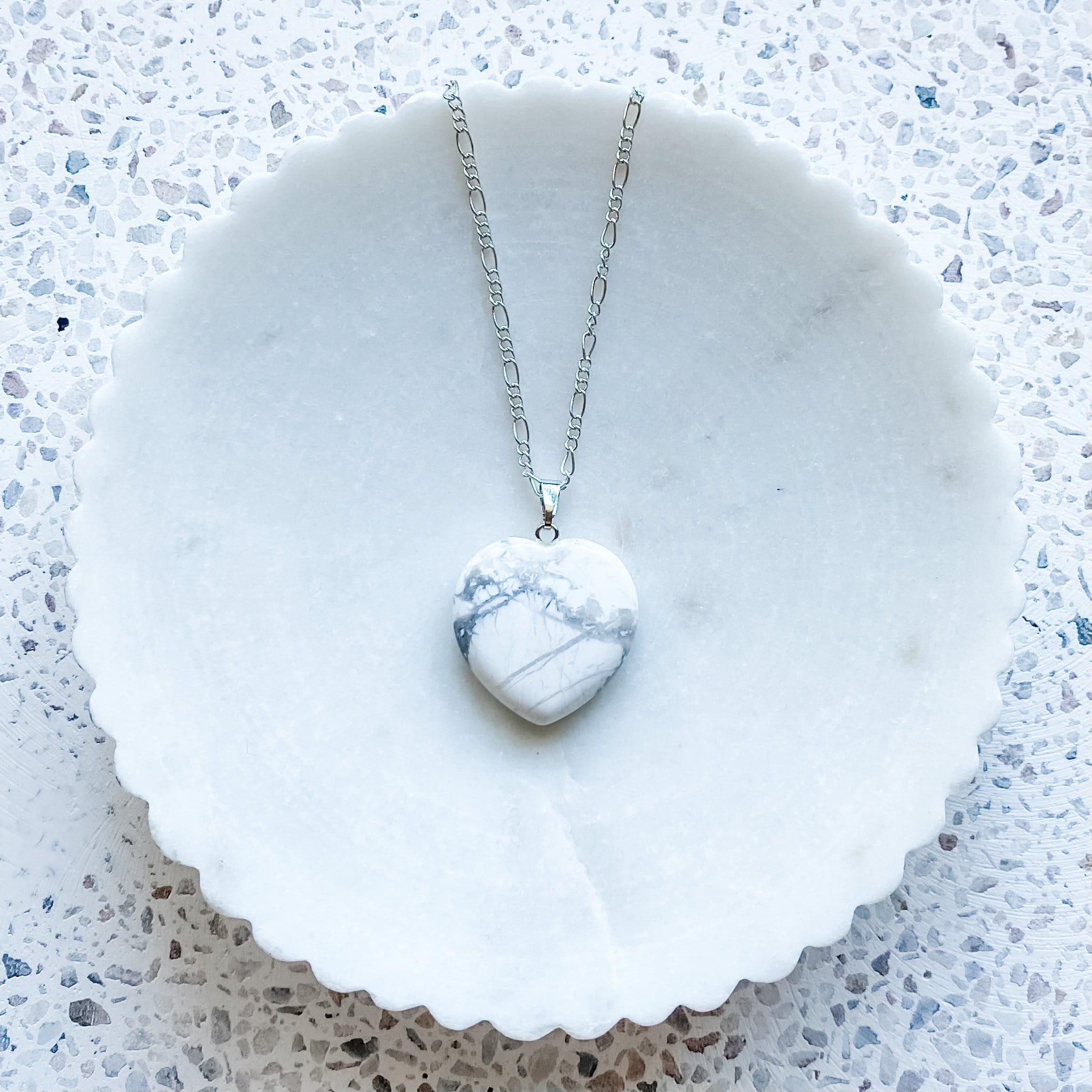 Howlite necklace deals