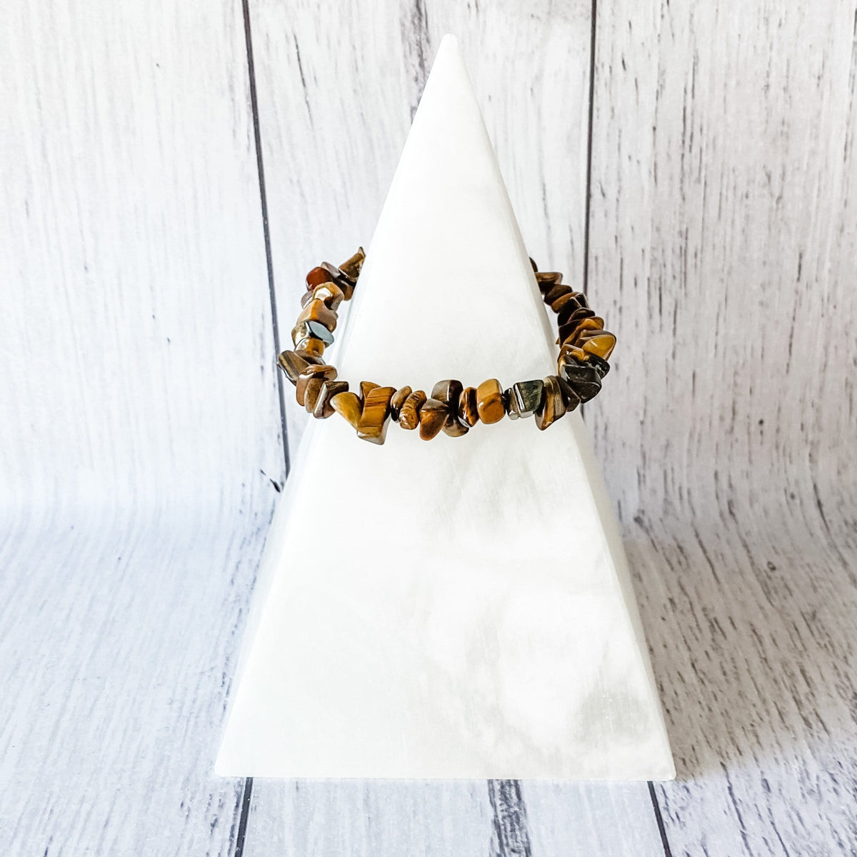 tigers eye crystal stone ship healing elastic stretch bracelet australia