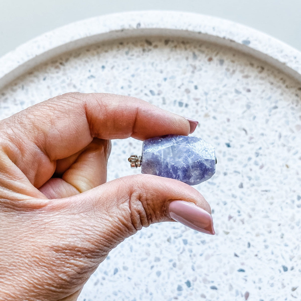 amethyst stone pendant