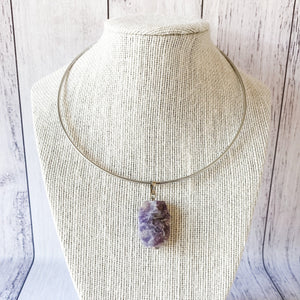 amethyst stone pendant