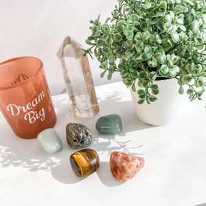 s701 good luck crystal kit tumbled stones australia crystal kits australia crystals australia gemrox sydney