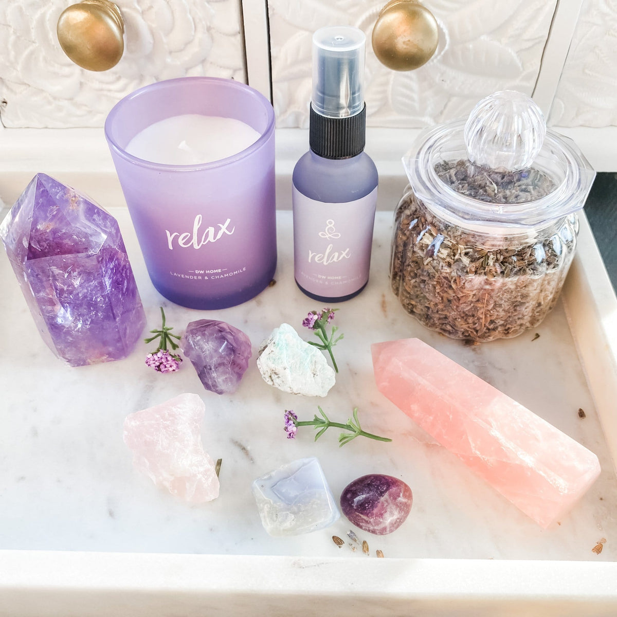 Stress Less Crystal Kit