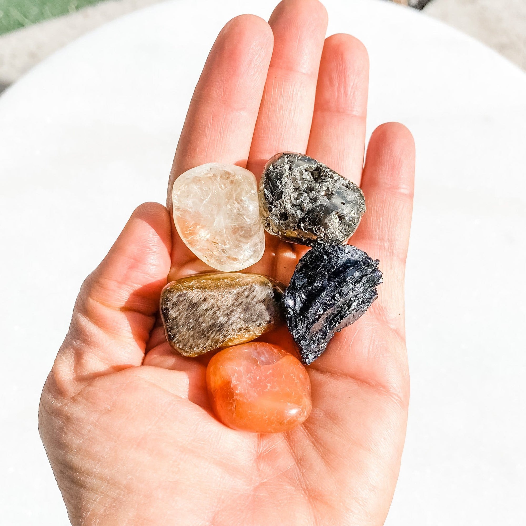 boss lady crystal kit lady boss stones career woman tumbled stones australia girl power