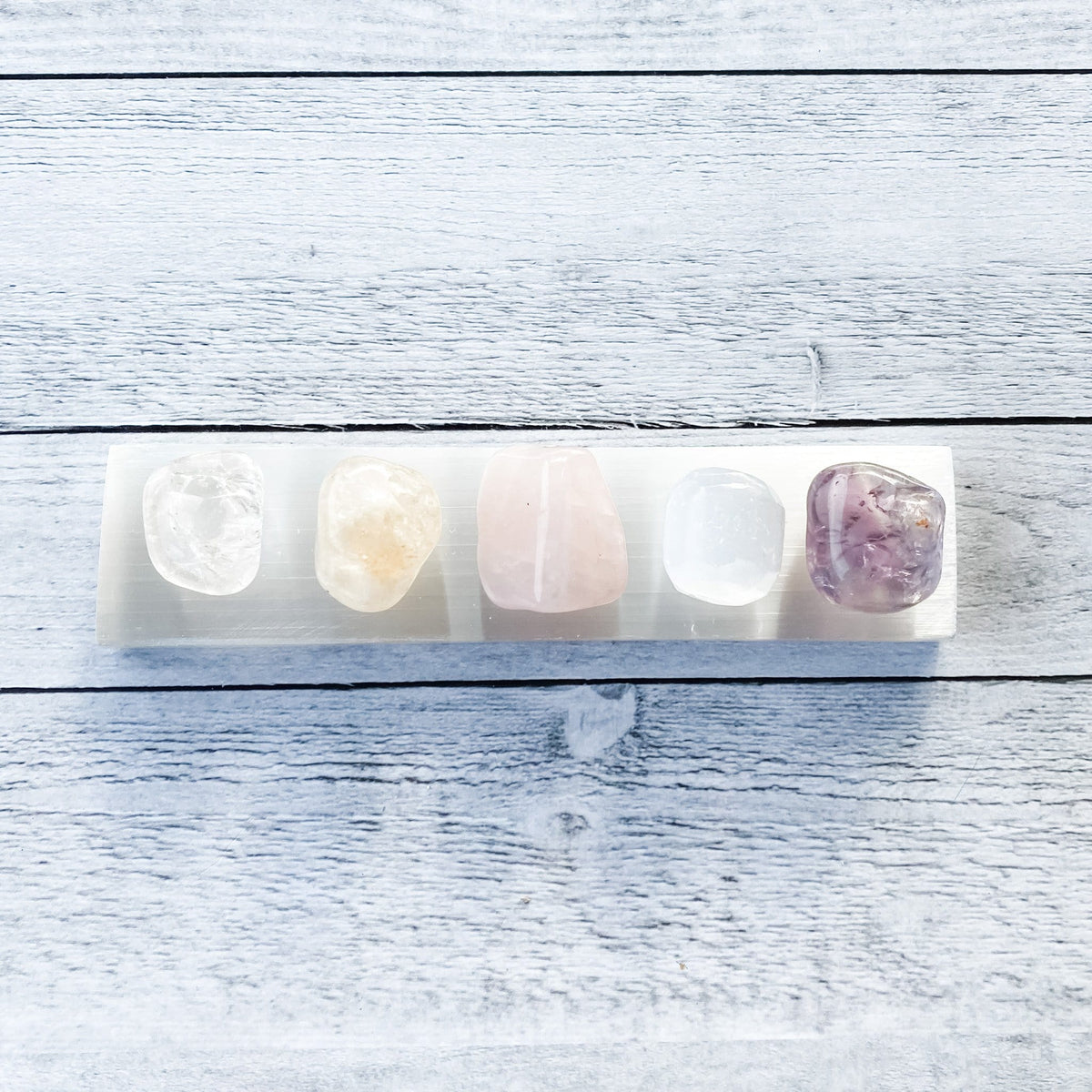 beginners crystal kit starter kit tumbled stones australia healing stones chakra