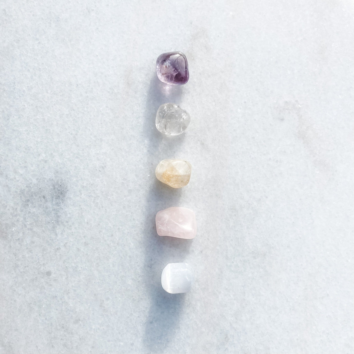 beginners crystal kit starter kit tumbled stones australia healing stones chakra