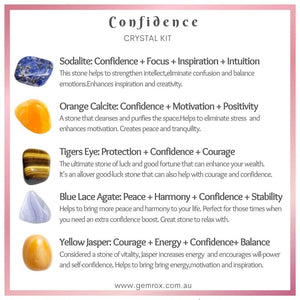 confidence crystal kit crystals for self confidence crystal kits australia best crystals for confidence