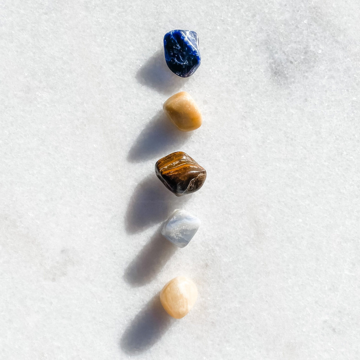 boost my confidence crystal healing kit tumbled stones australia chakra sodalite tigers eye blue lace agate jasper