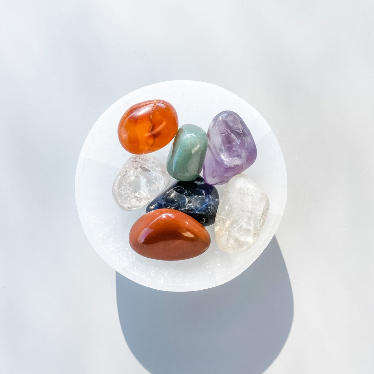 chakra healing crystal kit tumbled stones australia