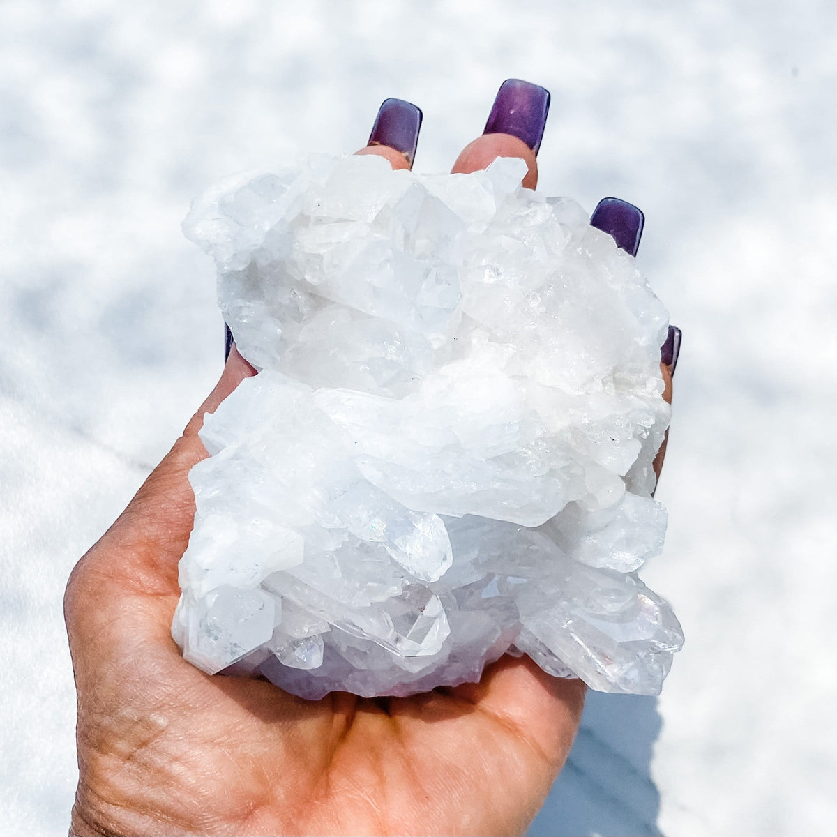 Clear Quartz crystal cluster raw stone gemrox australia