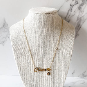 s961 Scorpio Stainless Steel Zodiac Sign Gold Necklace Gemrox Australia 