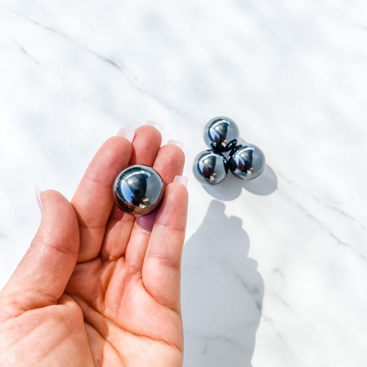 s992 hematite spheres fridge magnet crystals australia gemrox 1