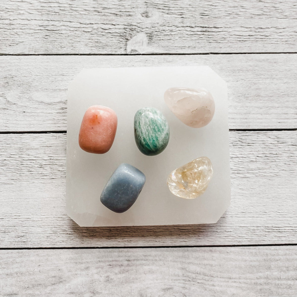 Selenite Crystal Cleansing/Charging Plate Square